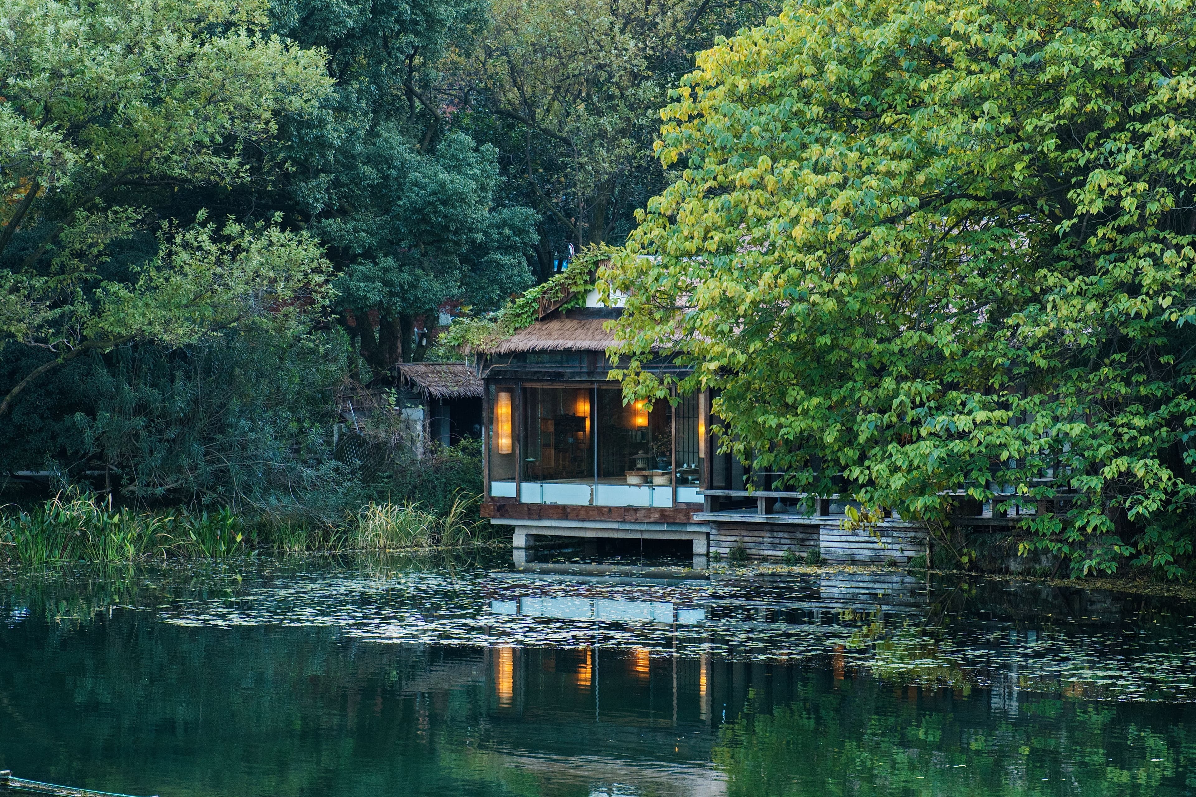 West Lake Hangzhou — quiet waterways beyond the tourist path